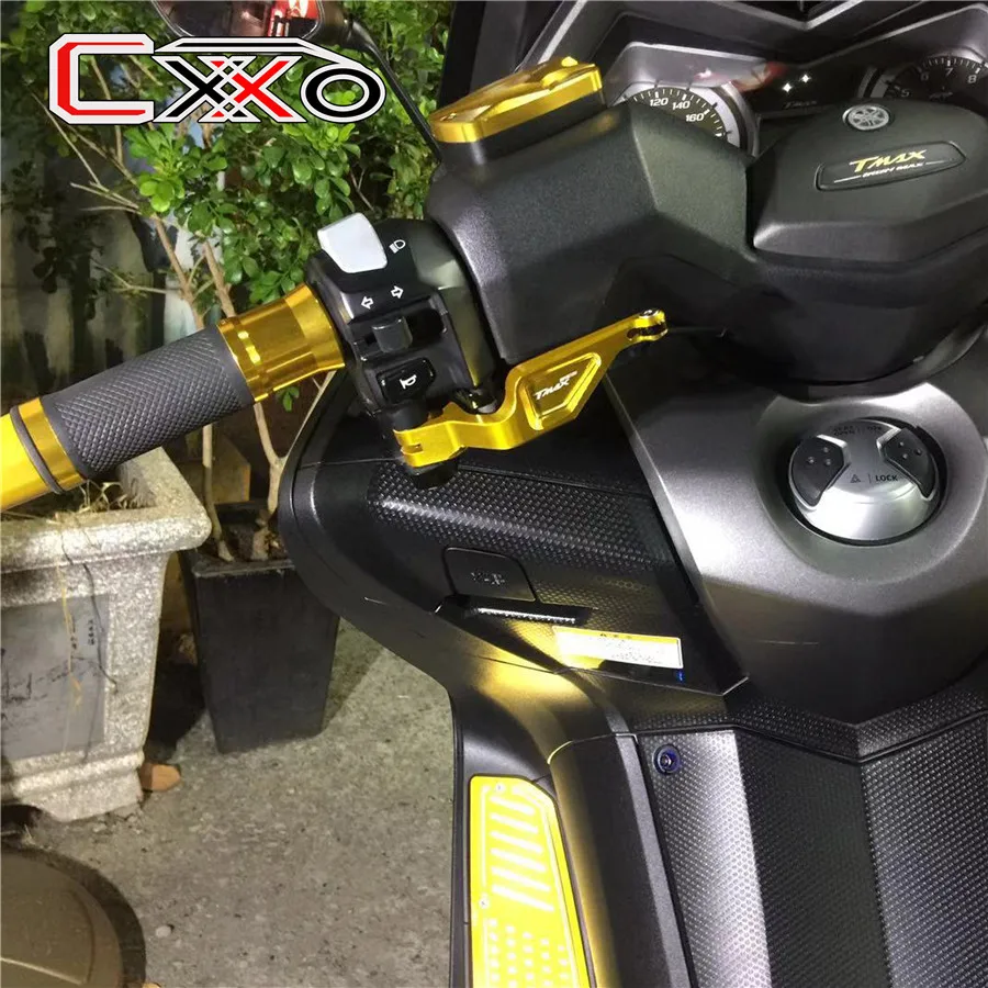 Последний Рычаг стояночного тормоза аксессуары для мотоциклов красный Yamaha T-MAX TMAX
