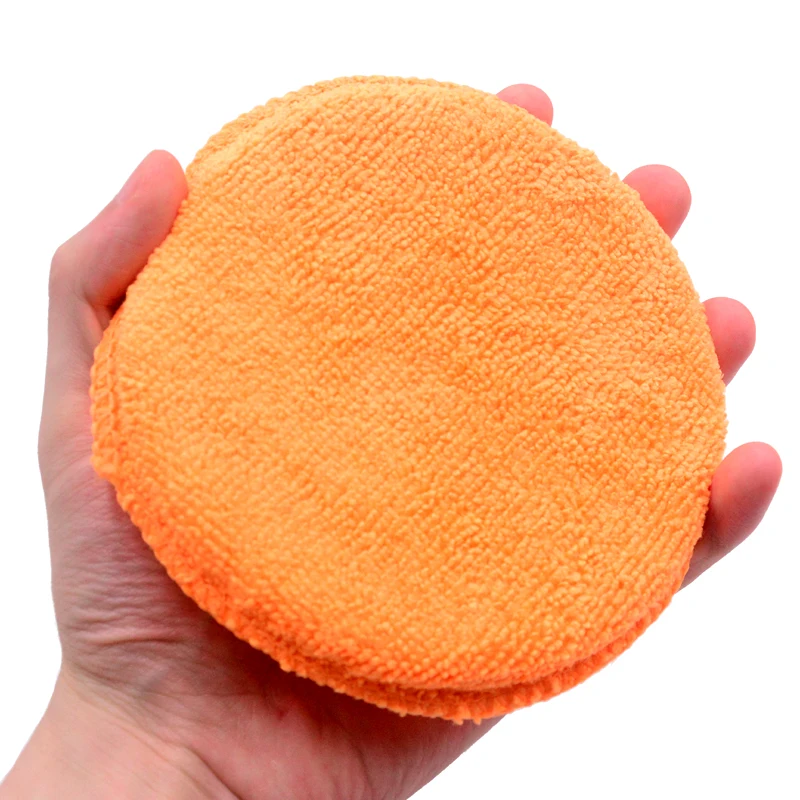 10 шт. аппликатор воска из микрофибры для автомобиля|wax applicator pads|applicator padpolishing sponge |