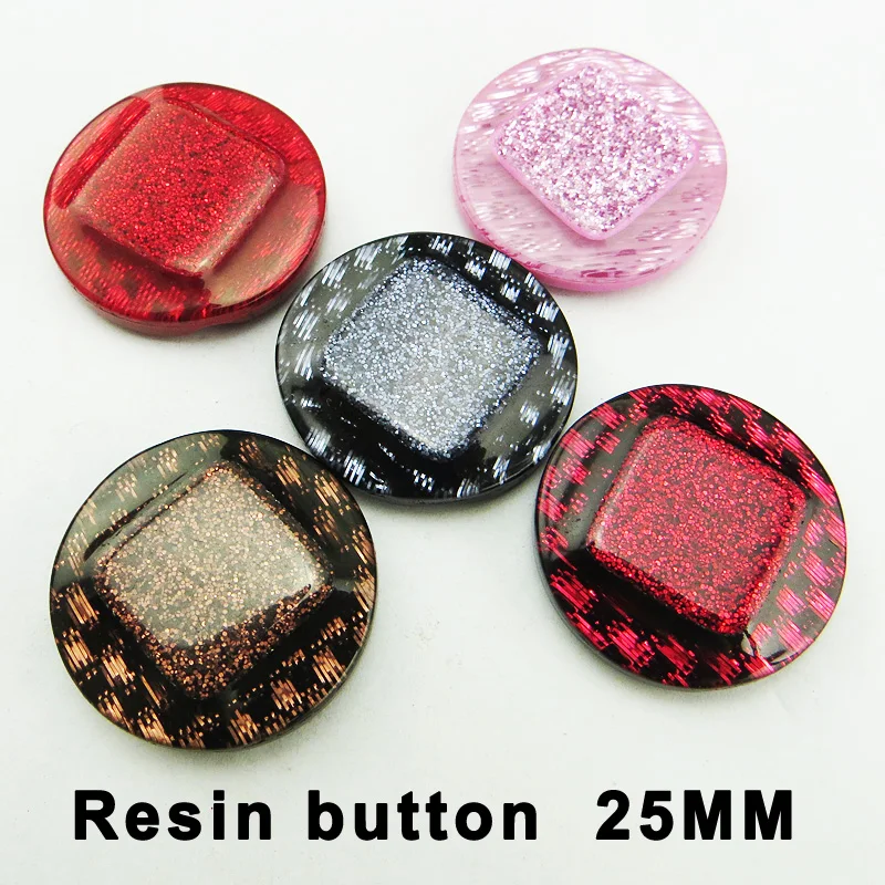 15 шт., декоративные пуговицы, 25 мм