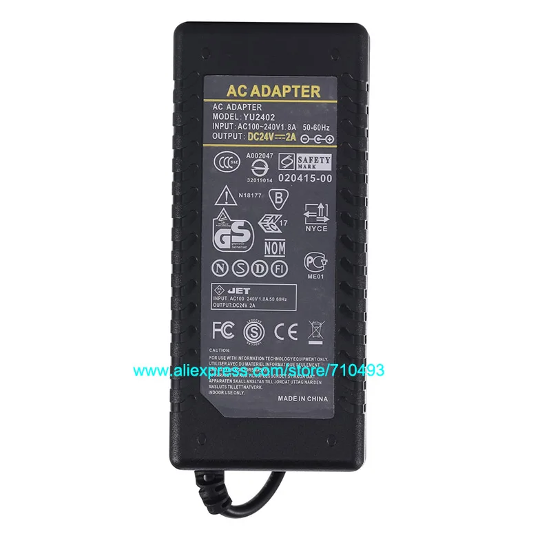 AC DC 24V 4A 3A 2A 1A адаптер питания зарядное устройство Трансформатор 5A источник с IC