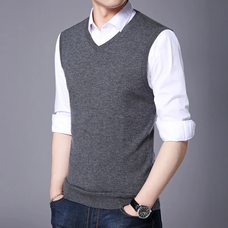 Жилет MRMT Мужской трикотажный 2024 шерсть Осень-зима