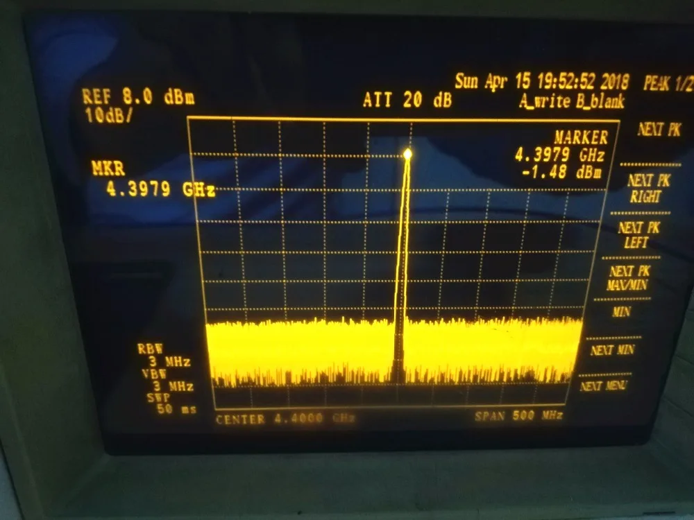 Новые 1 шт. радиочастотные источники сигнала ADF4350 ADF4351 + STM32F103 управление