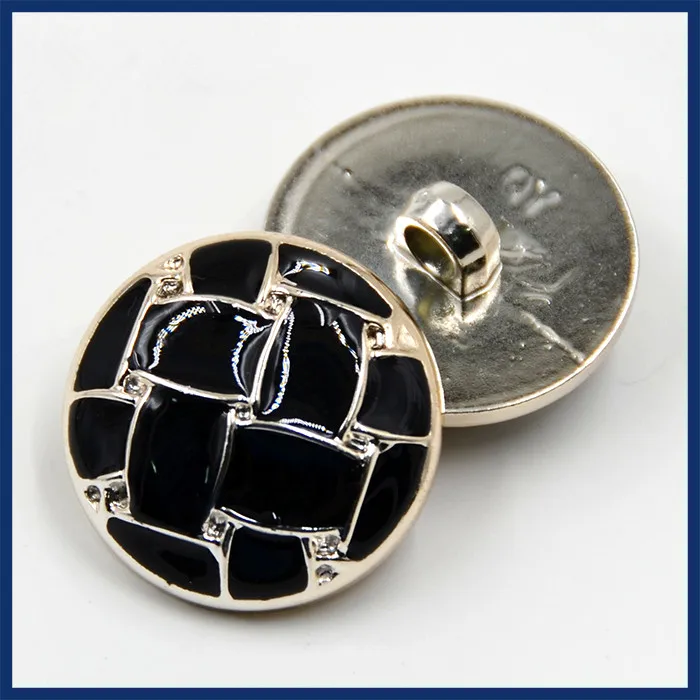 Высококачественные пуговицы из розового золота 10 шт./Лот черных точек | Дом и сад