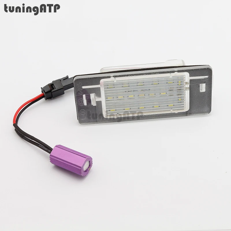 2x 18 SMD светодиодный модуль освещения номерного знака для OPEL VAUXHALL Vectra C Estate Caravan|license