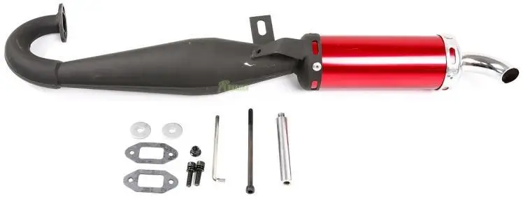 Комплект боковой выхлопной трубы глушителя подходит для 1/5 HPI ROVAN KM BAJA 5B 5T 5SC |