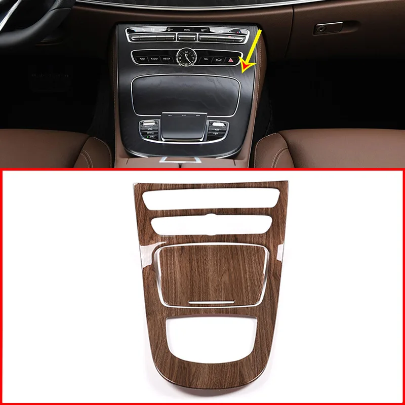 Зернистость из орехового дерева для Mercedes Benz E класса W213 2019 года пластиковая