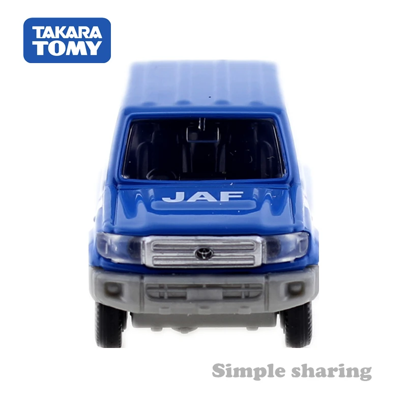 TAKARA TOMY TOMICA No.44 TOYOTA LAND CRUISER JAF SERVICE внедорожник литая детская игрушка коллекционные