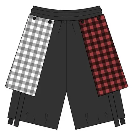 Pants Аниме Boku no Hero Academy TODOROKI SHOTO летняя футболка/Брюки Повседневная одежда унисекс для Хэллоуина - Цвет: Pants