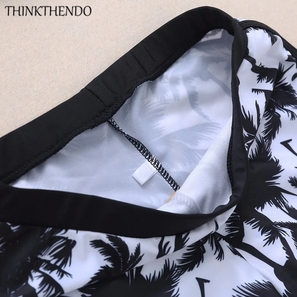THINKTHENDO Mujer, сексуальный женский комплект бикини, женский пляжный купальник, пуш-ап, купальник, топы, высокая талия, шорты, купальники, цветочные