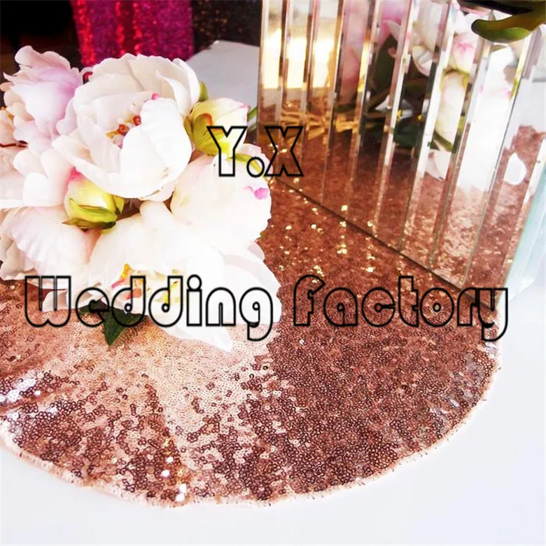 

Good- Looking Sequin Table Placemat For Table Cloth Using Decoration