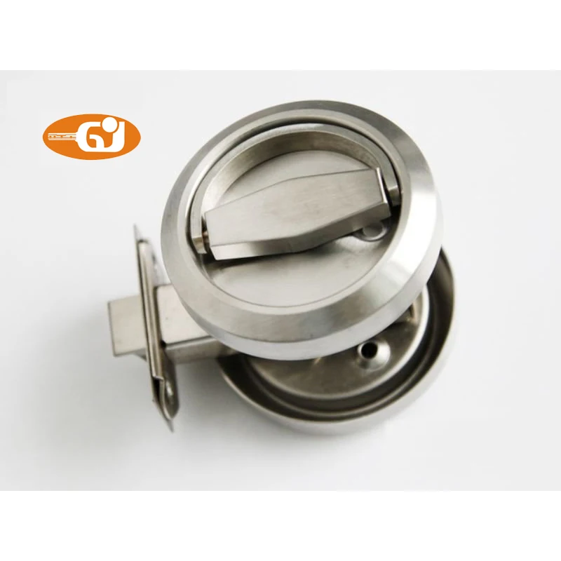 Нержавеющая сталь 304 Встраиваемые невидимые ручки чашки секретные дверные