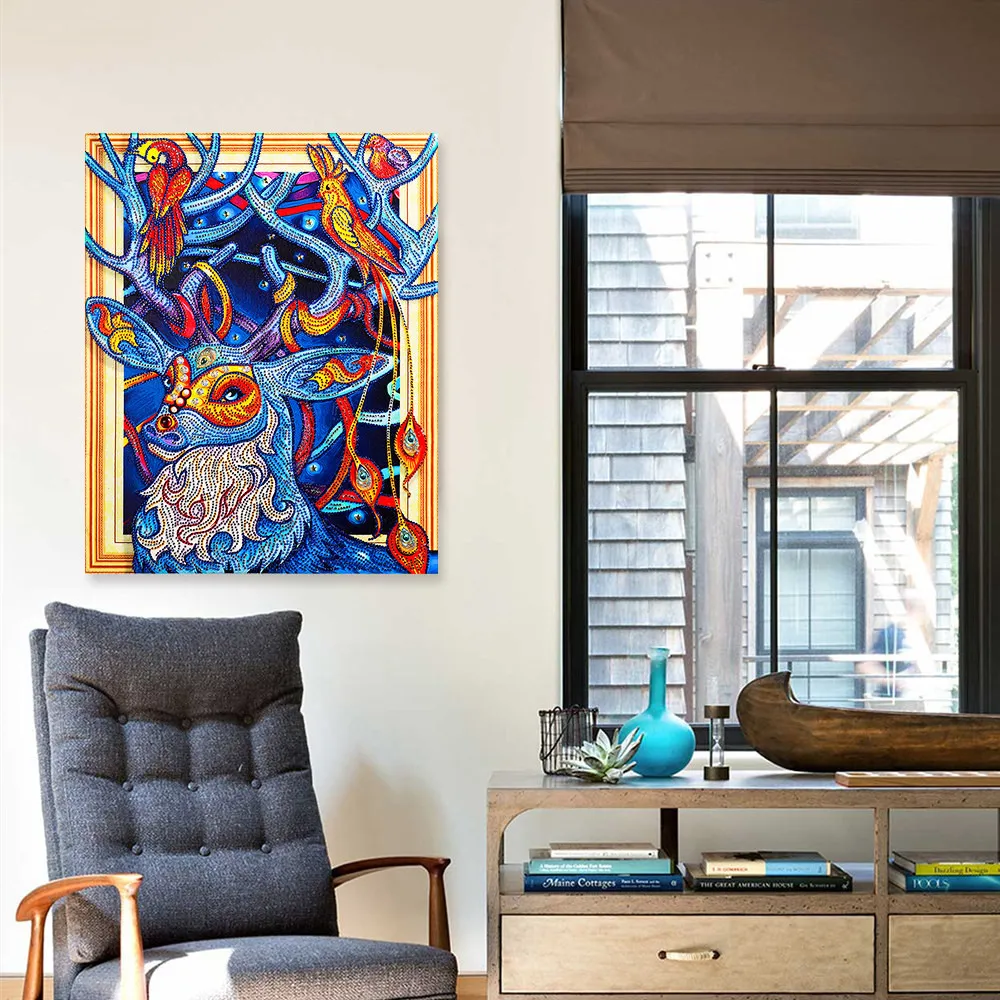 Алмазная картина специальная DIY 5D частичная дрель вышивка крестом кристалл