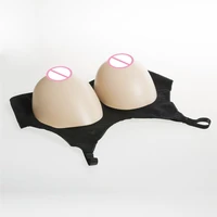big silicone fake breast form 3200gpair false boobs crossdresser drag queen shemale silicone breast chest prosthesis