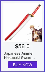 Bleach Рукия Куросаки ichigoku ЯПОНСКИЙ KATANA Косплей деревянный меч лезвие ножа оружие Косплэй Реквизит Высокое качество