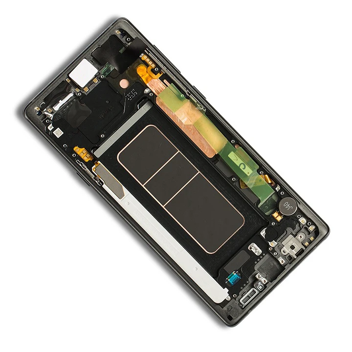 AMOLED lcd для SAMSUNG GALAXY Note 9 Note9 N960 N960D N960F дисплей кодирующий преобразователь сенсорного экрана в сборе с рамкой