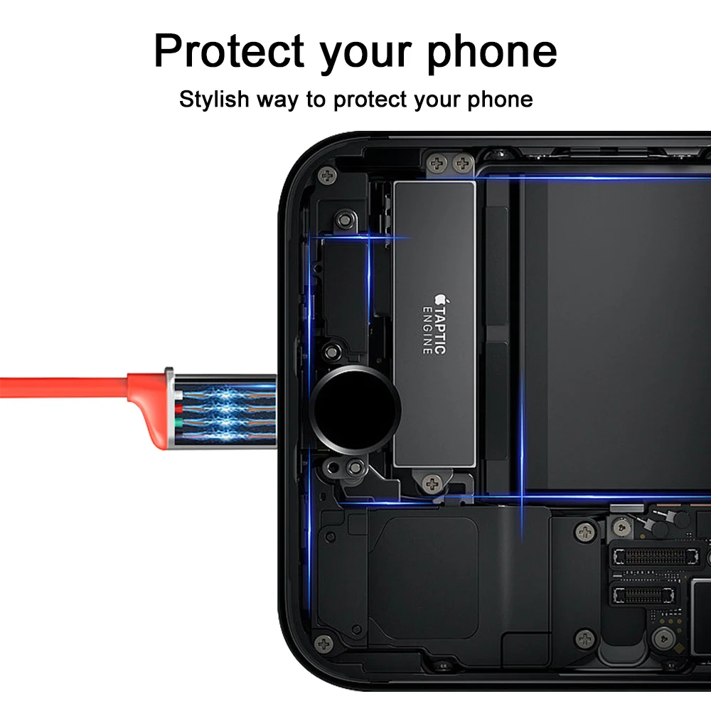 NYFundas Многофункциональный Usbc Micro Usb кабель зарядного устройства для iPhone iPad samsung