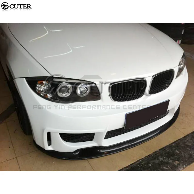 Сплиттер для переднего бампера автомобиля E87 120i 125i из углеродного волокна BMW