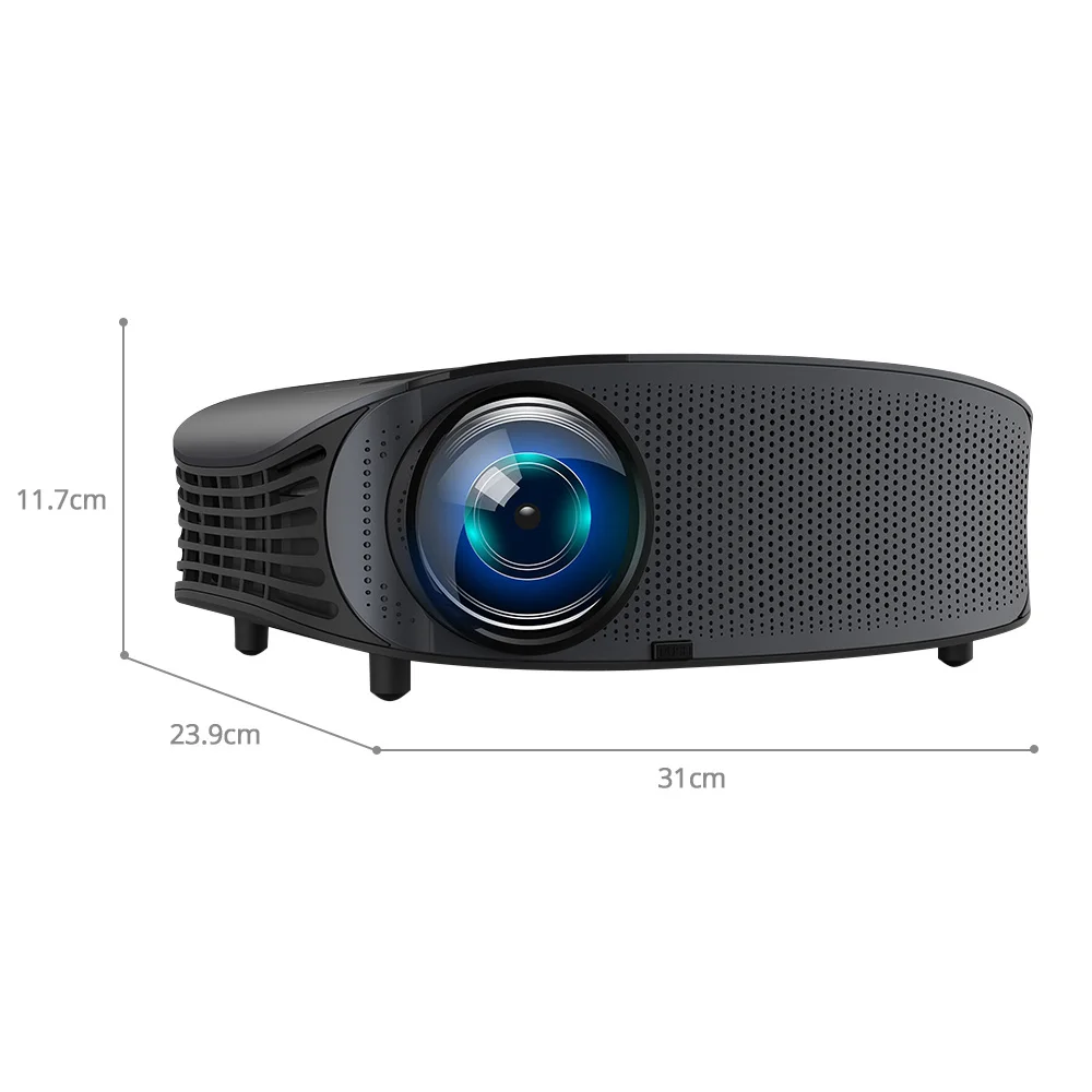 YG600 обновление YG610 Мини проектор Led Full HD 1080P 3200 люмен проводной синхронизация дисплей проектор мульти экран Домашний кинотеатр HDMI VGA USB