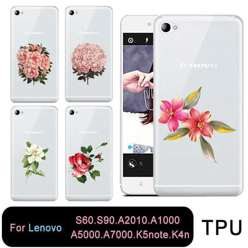 Qmswei мягкий прозрачный чехол для телефона из ТПУ Lenovo S60 S90 A2010 a1000 a5000 a7000 k5note k4note