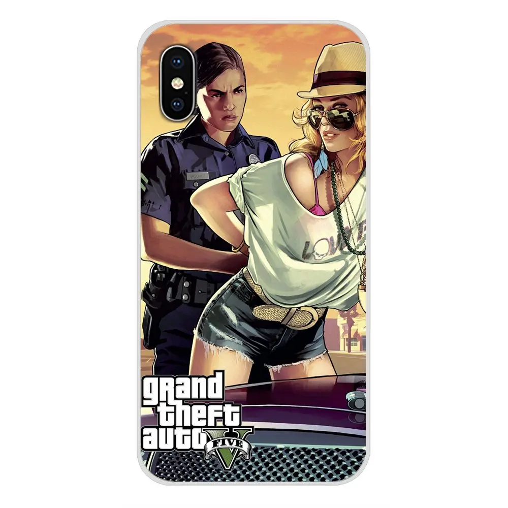 Мягкие прозрачные чехлы rockstar gta 5 Grand Theft NEW для Samsung Galaxy A3 A5 A7 A9 A8 Star A6 Plus 2018 2015 2016