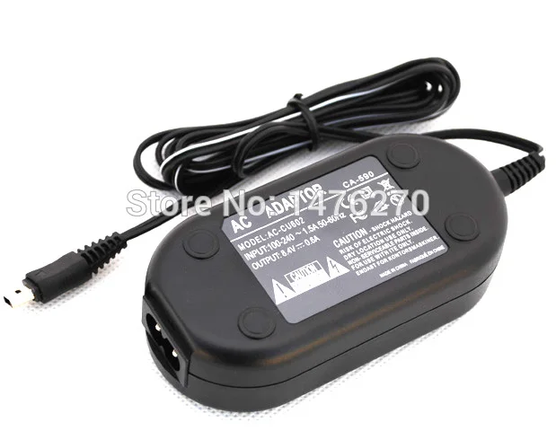 CA 590 CA590 590K CA590E AC адаптер питания для Canon Camcorder DC302 FS10 FS11 FS100 ZR800 ZR830 ZR850 ZR900 ZR930 ZR950