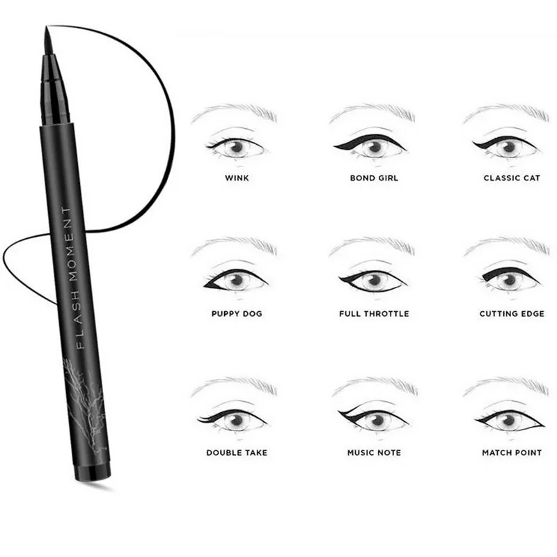 New Arrival Eyeliner Pencil Waterproof Black Gel Liquid Cosmetics Long Lasting Maquiagem Eye Liner Makeup |