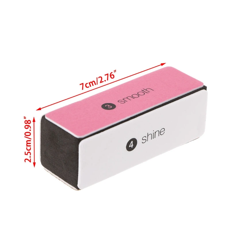 4 способа блок блеск буферная пилка для ногтей модный пилочка маникюра педикюра