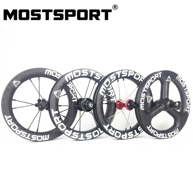 MOSTSPORT 12 дюймовые трехспицевые карбоновые колеса для балансирующего