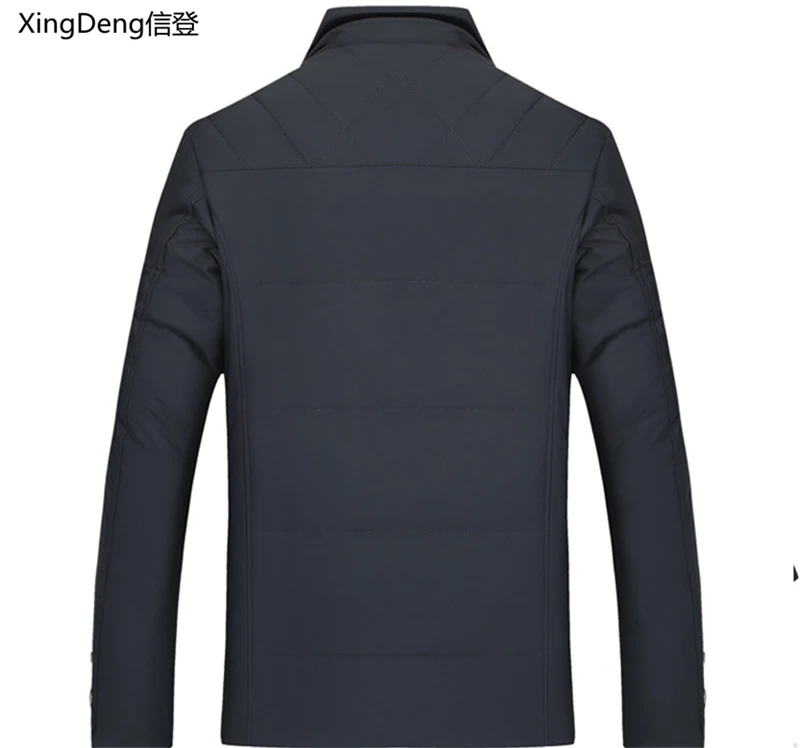 XingDeng 2020 Новинка зимняя теплая брендовая куртка Модные хлопковые мужские зимние