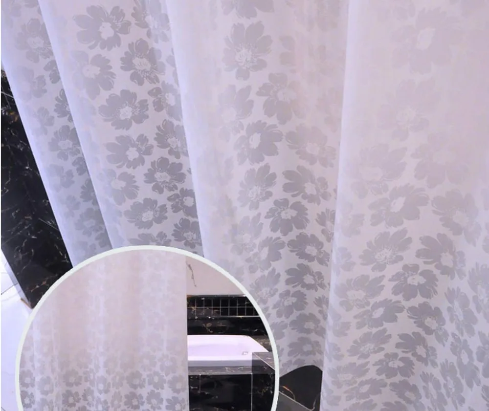 Бесплатная доставка Ванна занавес для создания тени теплый оттенок в ванной