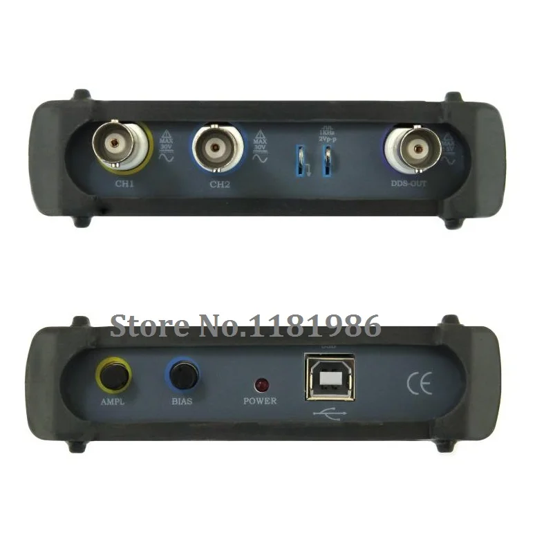 ISDS210B 4 в 1 двухканальный ПК USB портативный цифровой осциллограф + анализатор