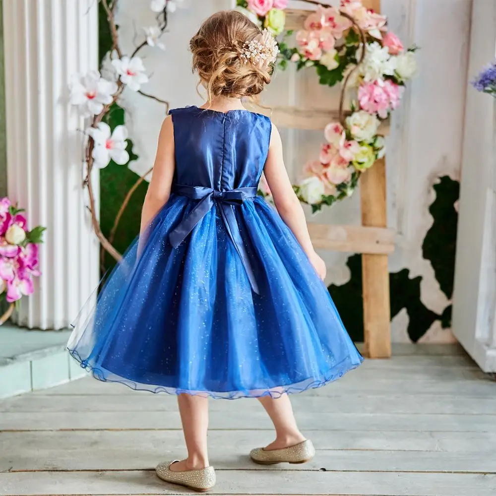 kids Dresses for Girls Princess Tutu Wedding and Party Girl Dress Summer Birthday Clothes Children Clothing Kid | Детская одежда и