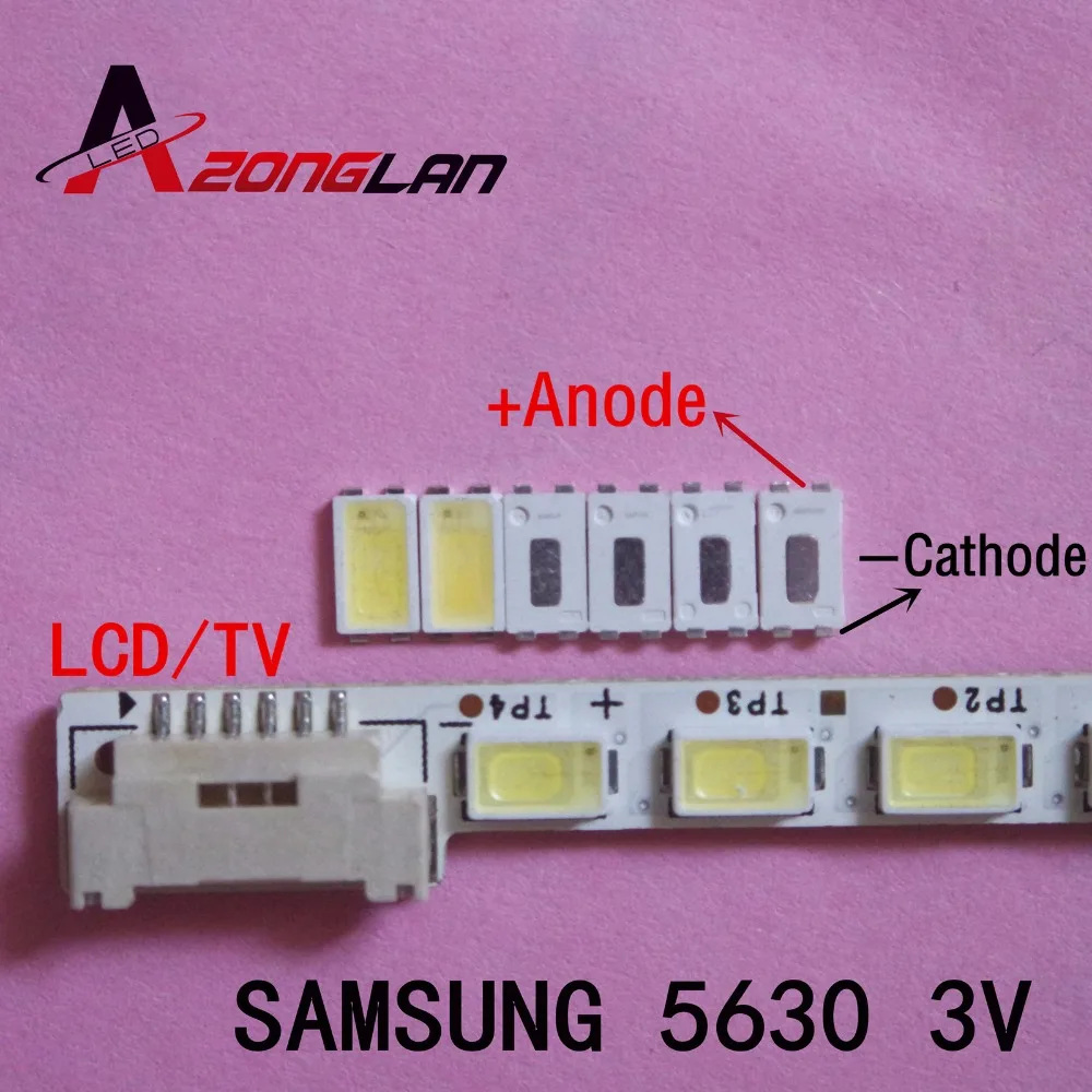 Для SAMSUNG LED 1000 шт. Фон подсветки 0,5 Вт 3 В 5630 Холодный белый ЖК-дисплей для приложений на телевизоре SPBWH1532S1ZVC1BIB.