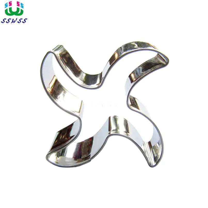 Инструменты для украшения тортов и из нержавеющей стали в форме ветрового колеса