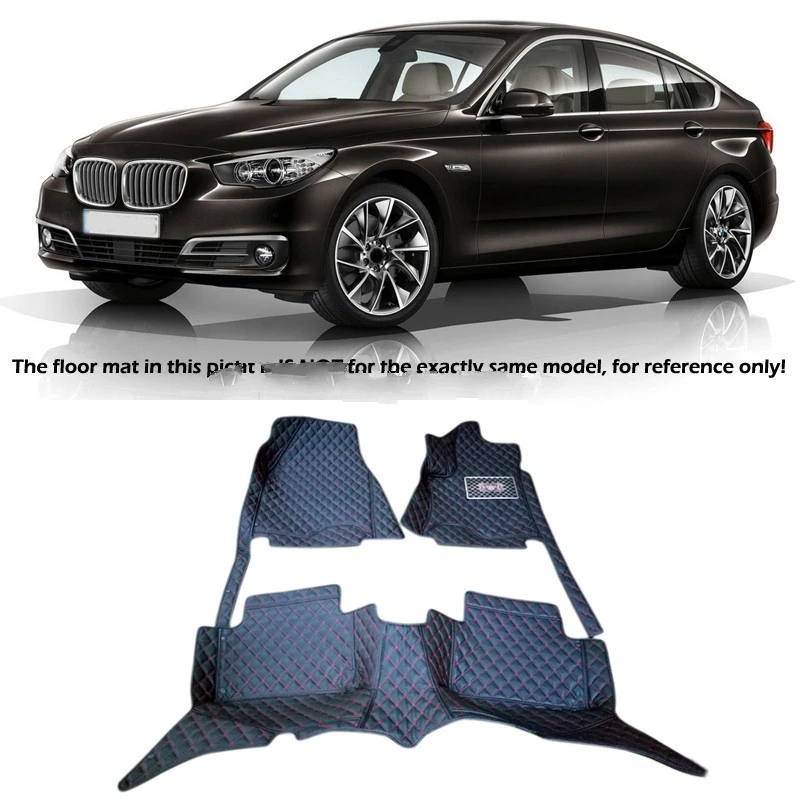 

Левый и правый руль для BMW 5 серии Grand Touring F07 2010 11 12 2013 14 2015, коврики из искусственной кожи, напольные коврики для автомобиля, накладка