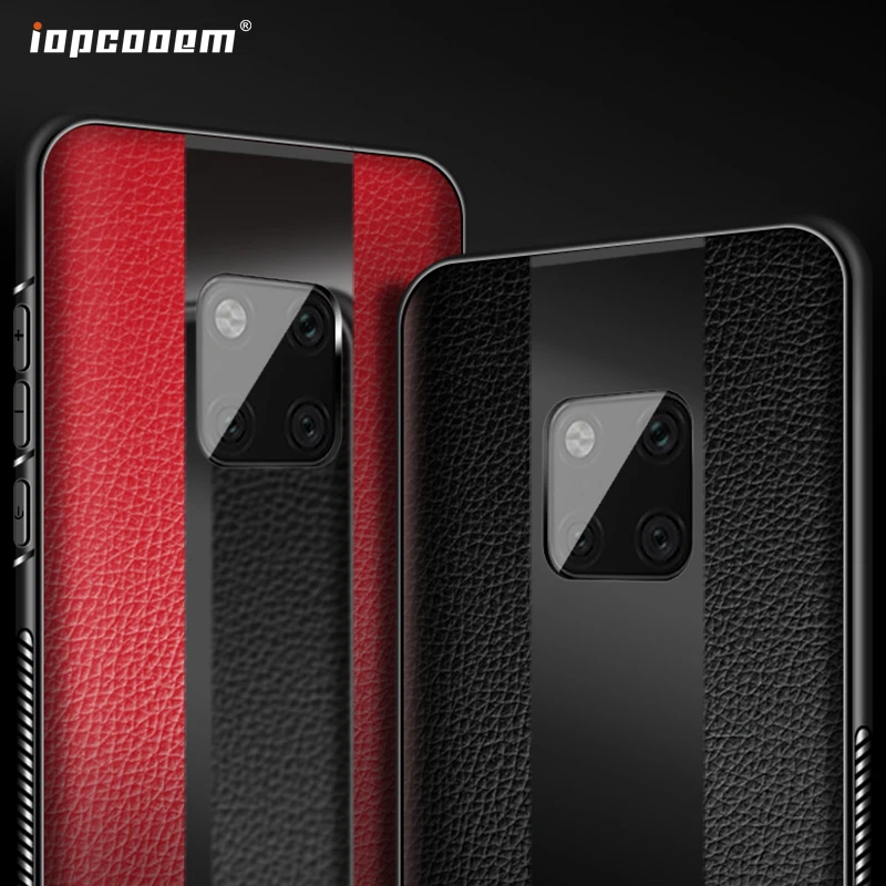 Кожаный чехол для Huawei Mate 20 9 10 Pro 20x RS P20 Lite P30 P9 P10 Plus противоударные силиконовые