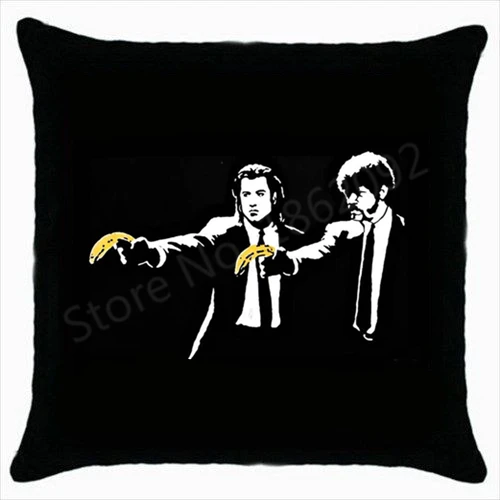 Горячая Граффити Тонкий целлюлозы Художественная литература банан Чехлы Бэнкси