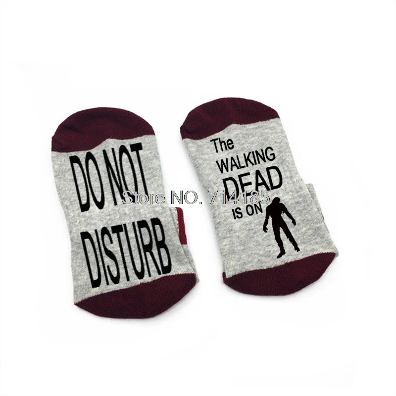 Пожалуйста не беспокойтесь носки Ходячие мертвецы удобные хлопковые для мужчин