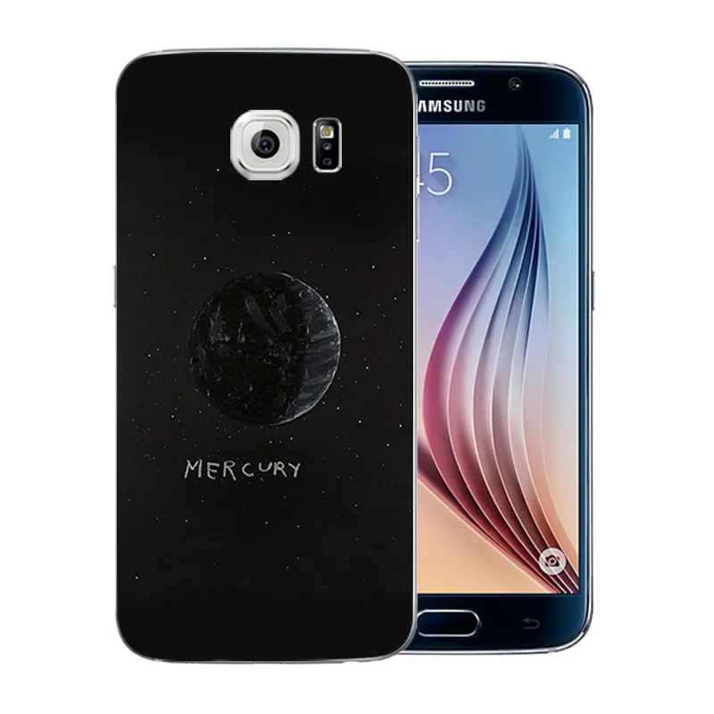 5 1-дюймовый чехол для телефона Samsung Galaxy S6 мягкий силиконовый из ТПУ с рисунком