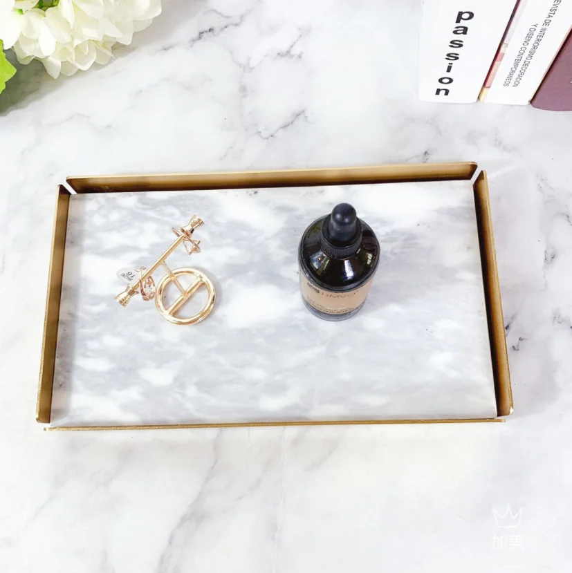 Светильник класса люкс Творческий Мрамор подносы для суши десерт Еда лотки