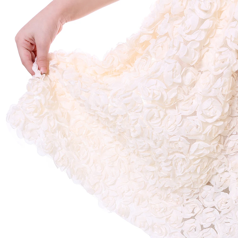 Платье для девочек цвет слоновой кости розовый Летние Платья с цветочным узором