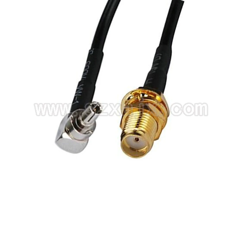 В наличии 10 шт. Радиочастотный кабель с отрезом разъем SMA в TS5 гнездо TS5/CRC9