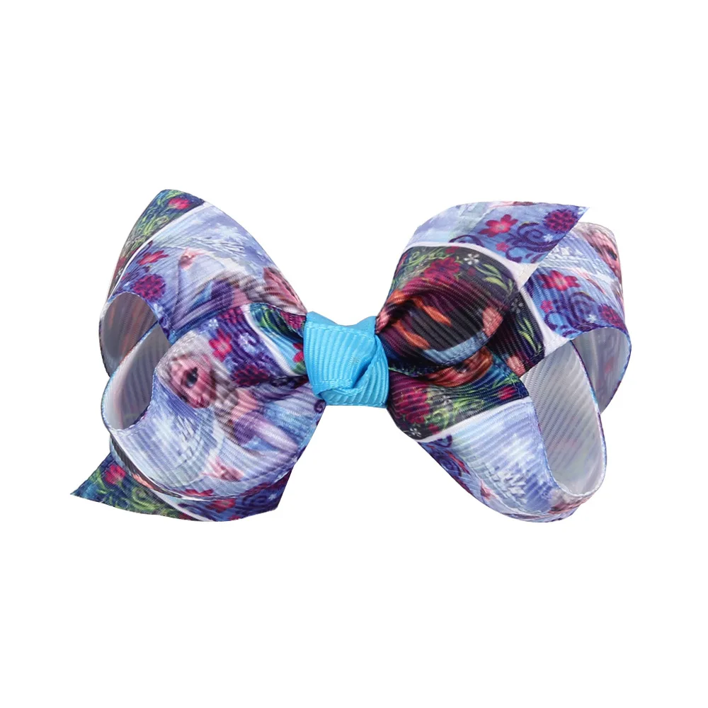 2 шт. disney Мультфильм Замороженные заколка для детей для девочек подарок на день рождения лук интимные аксессуары Эльза Принцесса леди кукла головн
