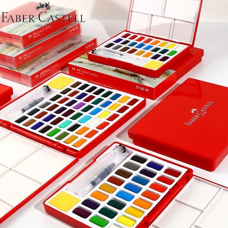 Faber Castell 24/36/48 Цвета водонепроницаемого материала Водонепроницаемая Цвет картина