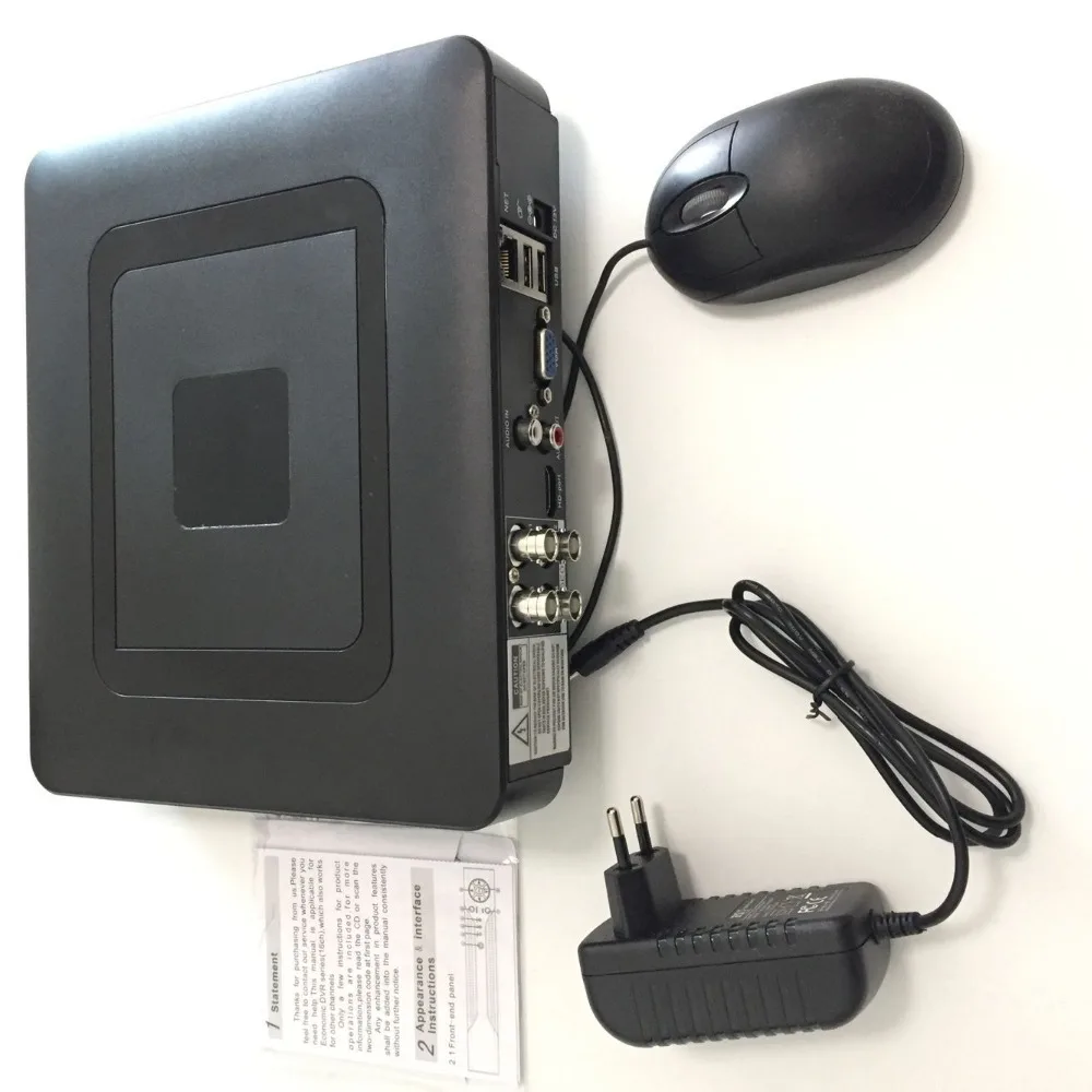 4 канала H.264 Домашняя сеть 5 в 1 Мини CCTV 1080P HDMI AHD TVI CVI DVR ONVIF NVR P2P системы безопасности видео рекордер