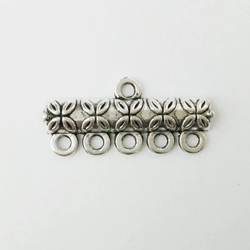 30x11mm BEAUCHAMP, винтажное ожерелье с подвеской, концы соединителя, металлические подвески, браслет, бусины, застежка, фурнитура для ювелирных изделий - Цвет: 30x11mm