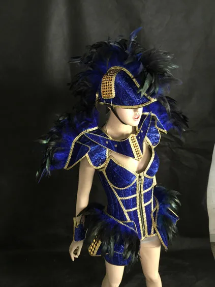 

Newest Carnival Victoria Cabaret Stage Performance Ballroom Costume Dance Clothes For DJ Bar Nightclub Party TV Shows