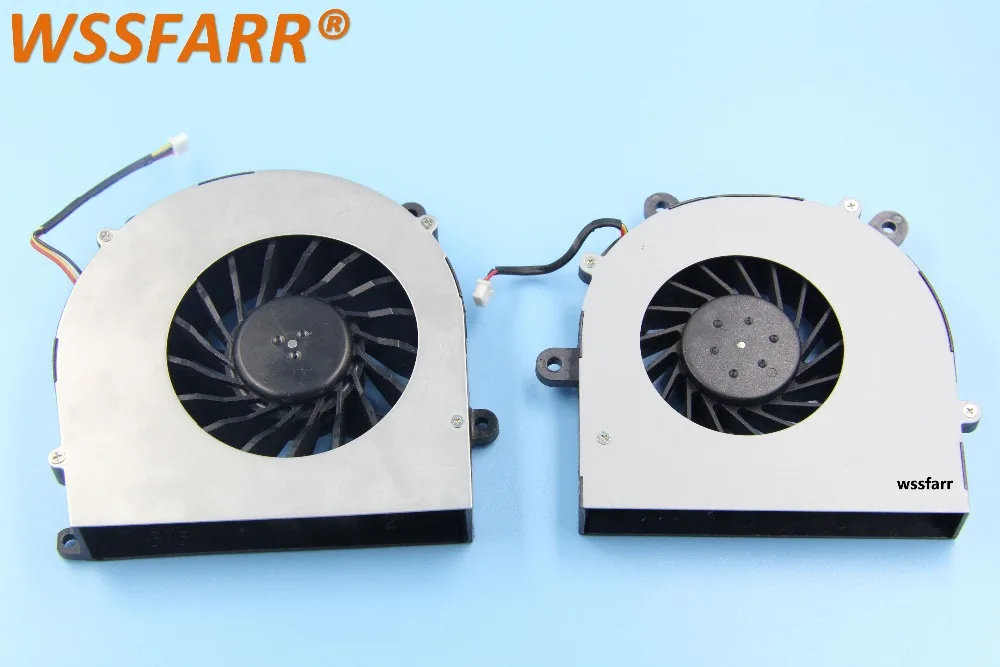 Новый оригинальный вентилятор GPU и CPU для Clevo Sager P150EM P150HM P170HM P170EM P150SM P170SM NP8150 6 23 AX510
