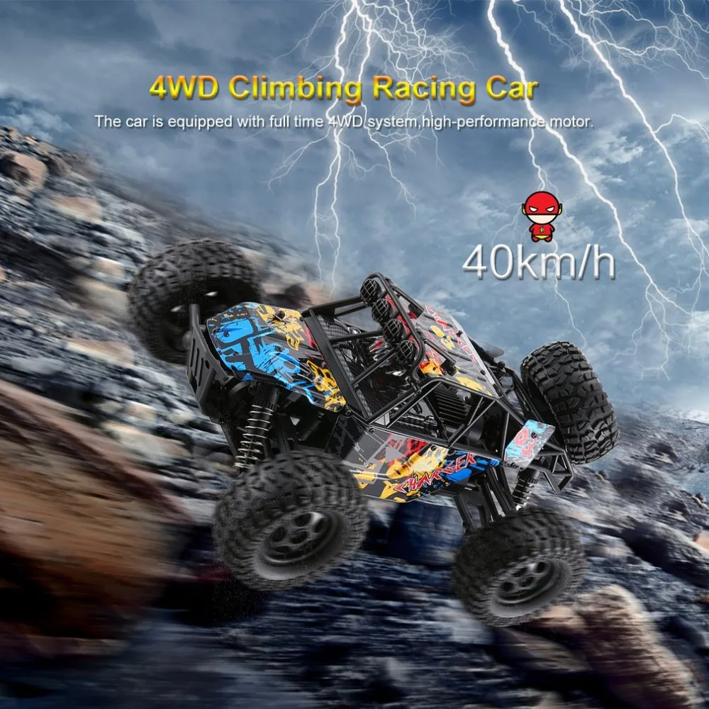G173 1/16 2,4G 4WD независимая подвеска 40 км/ч Высокая Скорость игрушечные гоночные автомобили восхождение дистанционного Управление Багги дорожная детская машинка на ру подарок