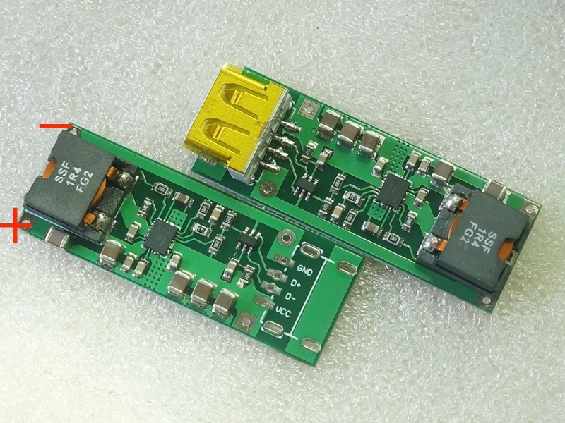 TPS61088 высокая эффективность Boost плата QC3.0 литровый 9V3A 12V2A литиевая батарея